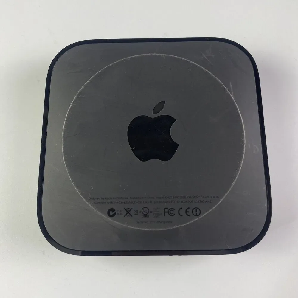 Apple TV 3rd Generation Media Streaming Box Black A1427 HDMI Wi-Fi Ethernet